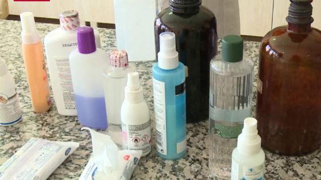 Yüzüne dezenfektan uyguladı, 14 gün hastanede kaldı